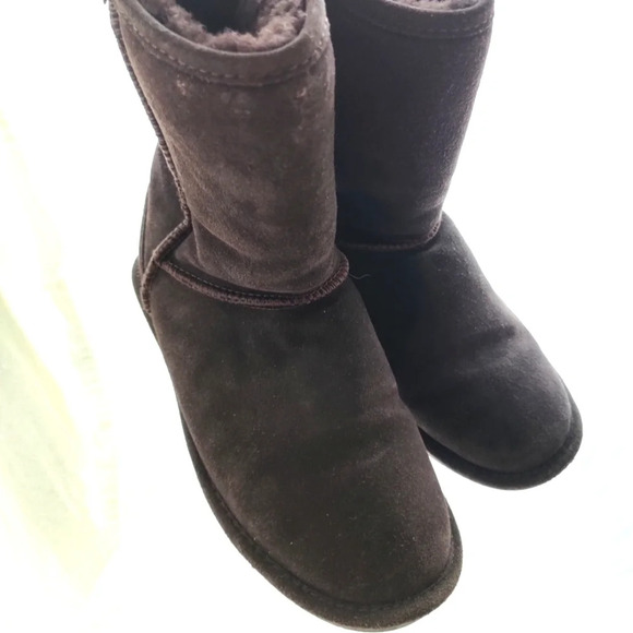 Bearpaw Chocolate Shearling Boots EUC ❤️ - Picture 5 of 11